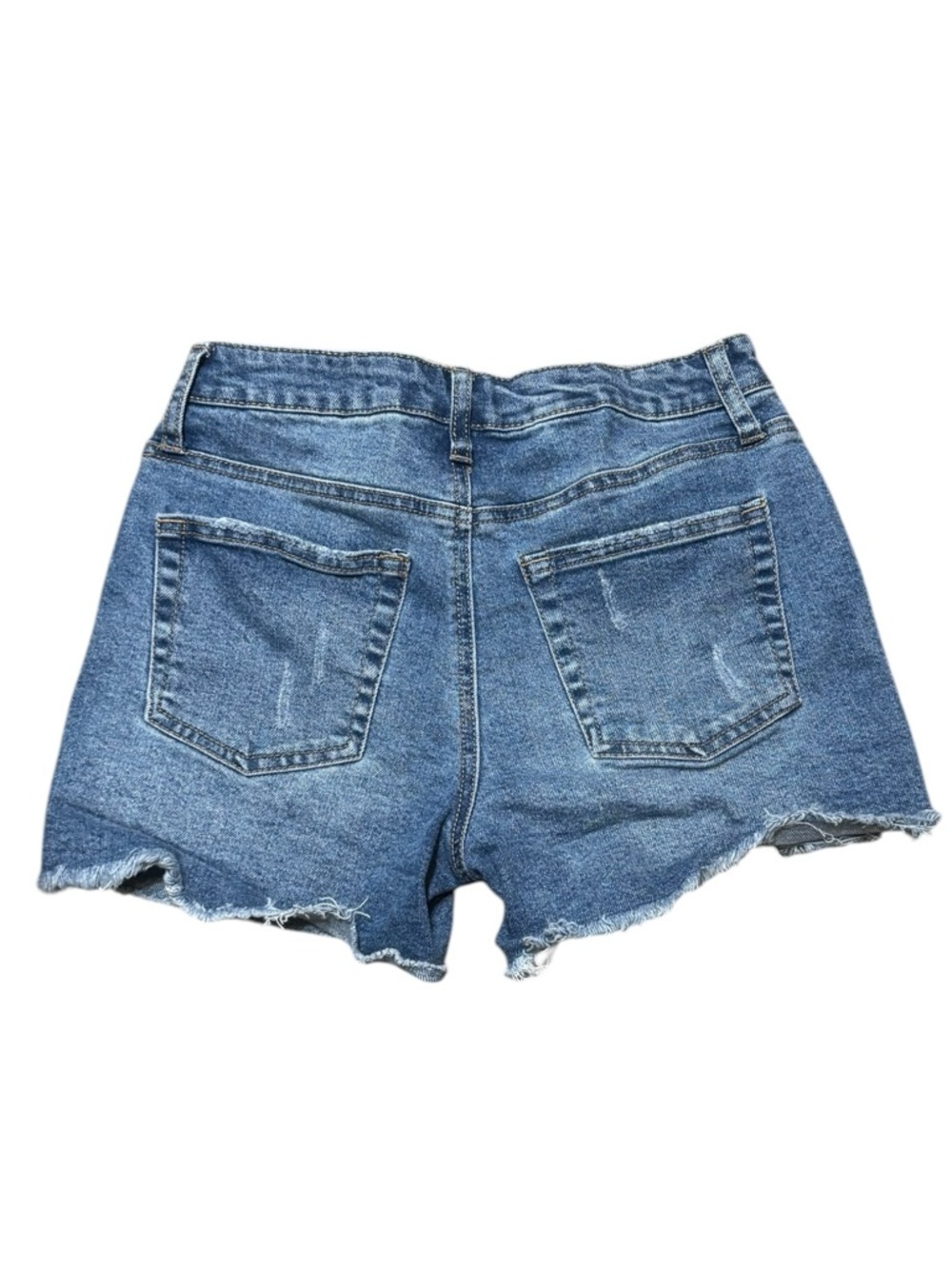 And Now This Women's High-Rise Denim Cutoff Blue Shorts Size 25